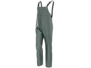 IMPERMEABILE PANTALONE CON PETTORINA IN POLIURETANO VERDE  tg.XXL colore verde