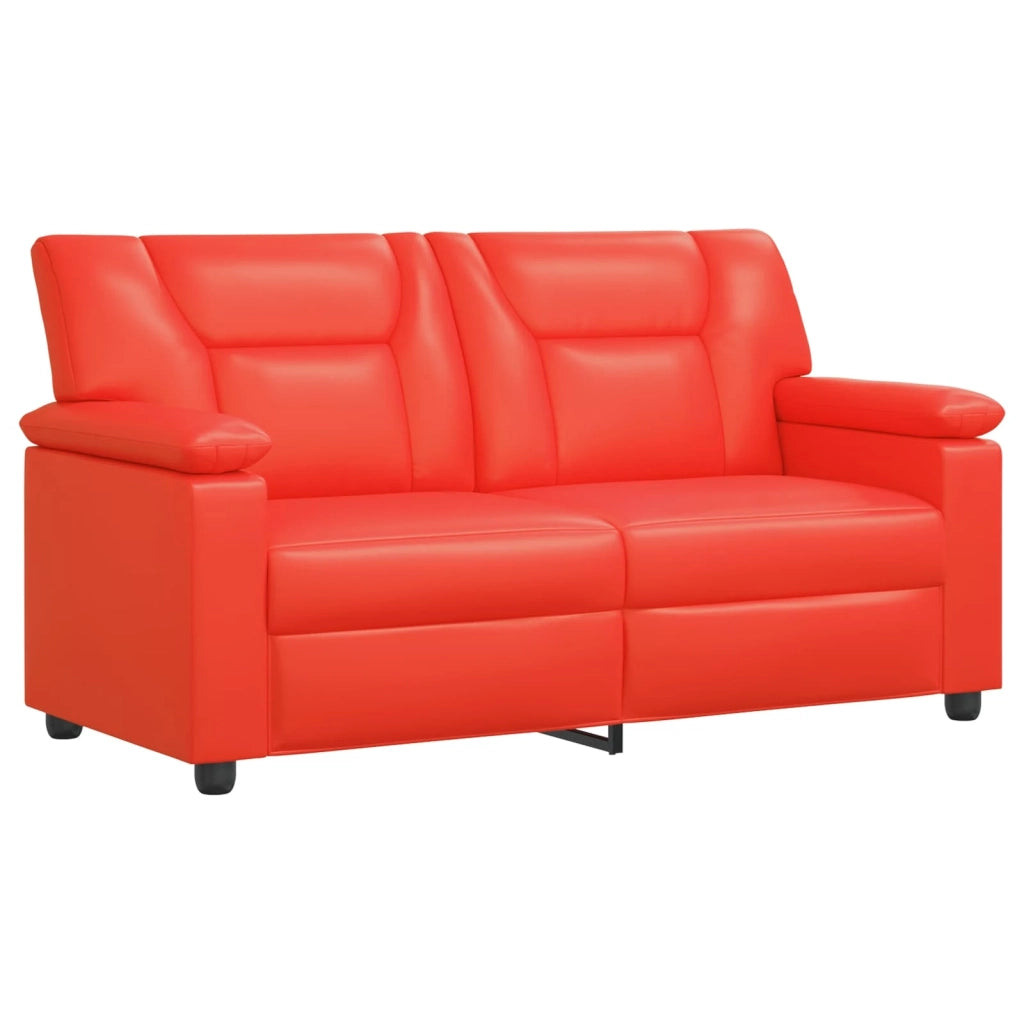 Set di divani 2 pcs Rosso Similpelle 3430571