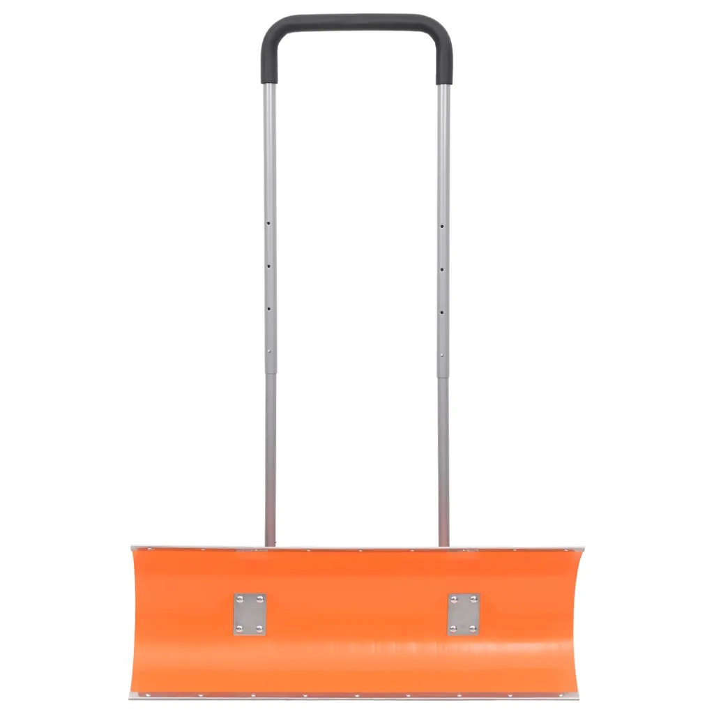 Pala da Neve con Manico Allungabile Arancione 96cm Lama Acciaio 364818