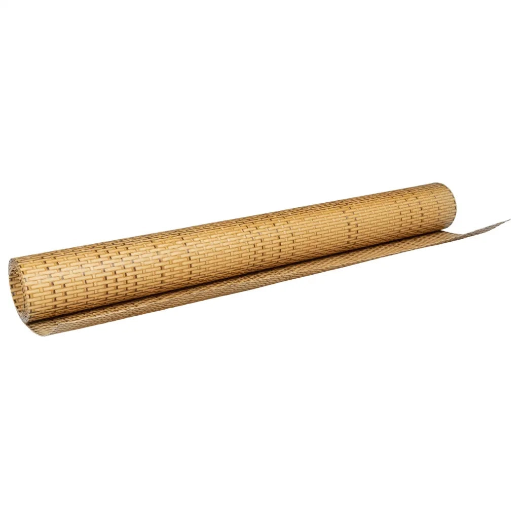 Schermo da balcone | Paravento da Balcone Marrone Chiaro 300x90 cm in Polyrattan