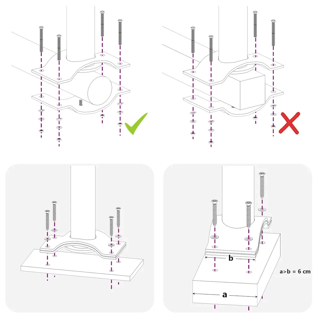Tenda da Sole Laterale Retrattile 140 x 300 cm Crema 45191