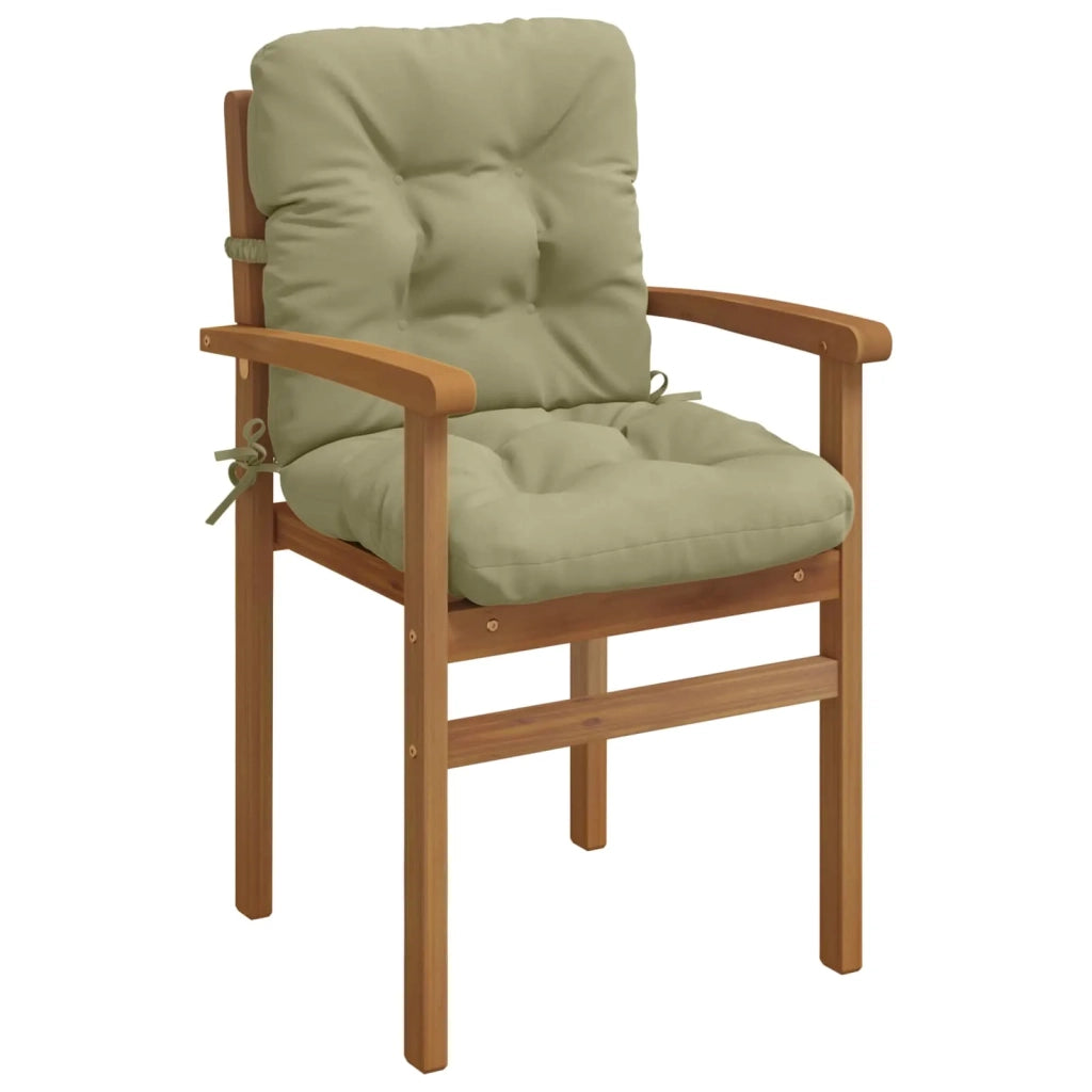 Cuscini per Sedia Alta in 2 Pezzi VIANEN 2 pcs 100% Poliestere 953785