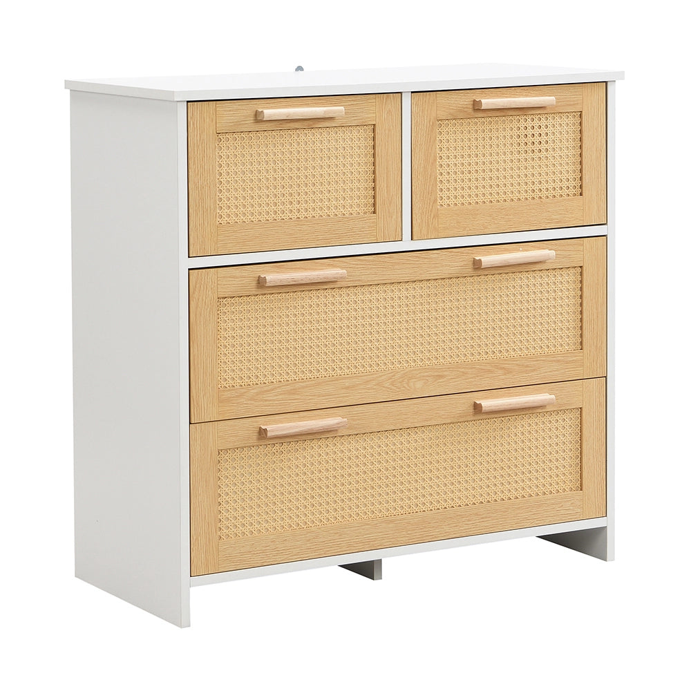Armadio - Xylo - vimini 4 cassetti 80x80x38cm