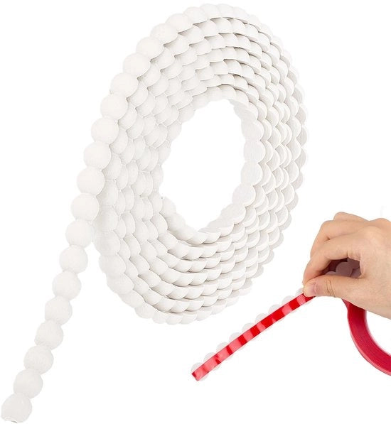 Decorativa listoncino flessibile da parete 2,5 m con allacciature a grappolo