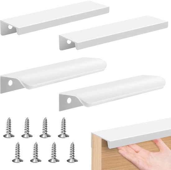 Greppini per mobili - Alluminio - 120 mm - set da 4