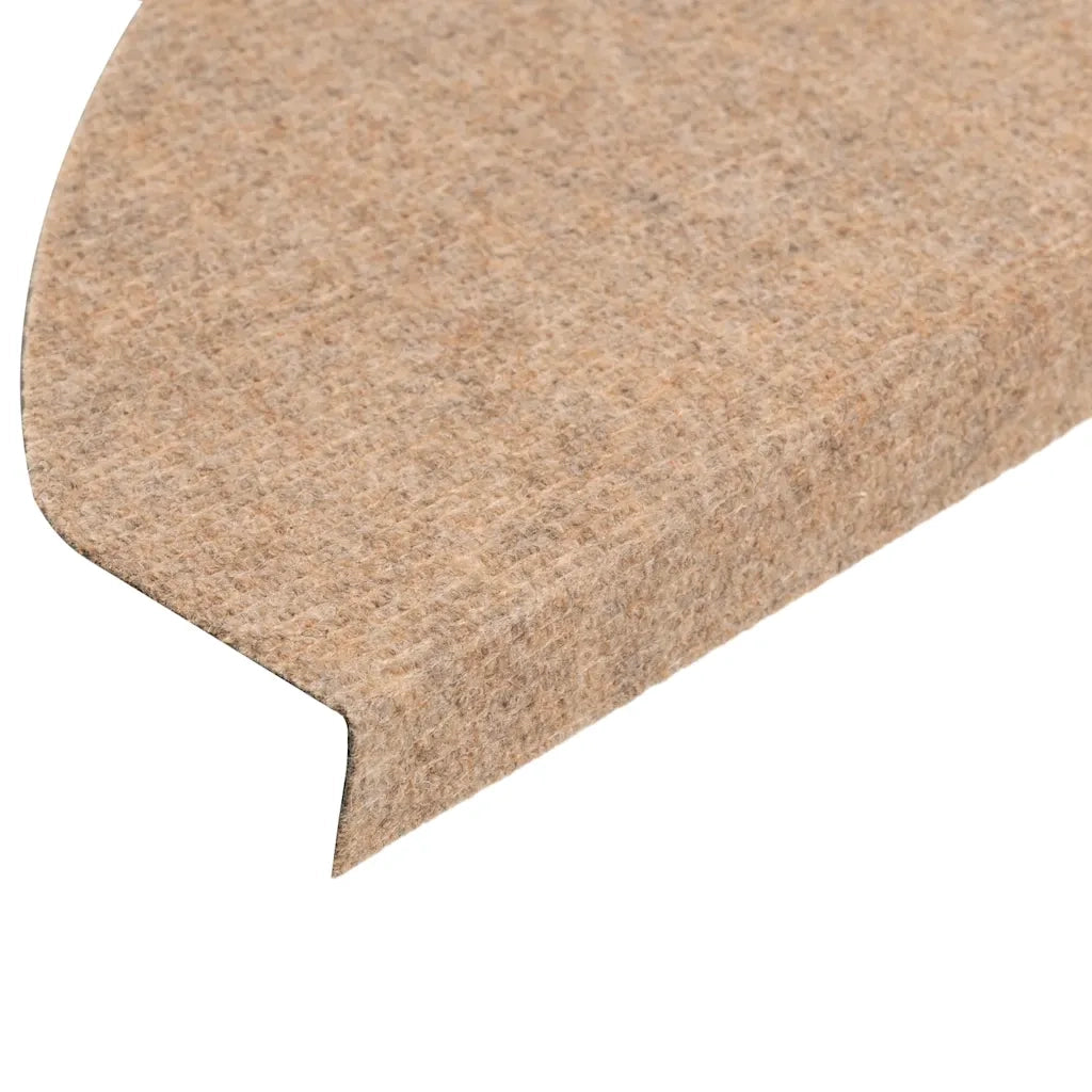 Tappetini Autoadesivi per Scale 20 pz | Gradini per Scale Beige 65x22,5x3,5 cm
