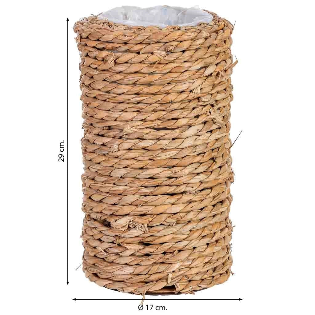 Vaso corda 17x17x29h cm