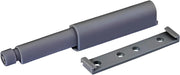 Chiusura push per mobili con base e tappo grigio