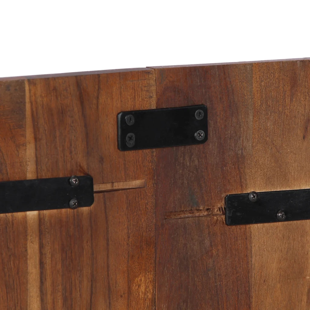 Testiera | Testata Multicolore 120 cm in Legno Massello Recupero