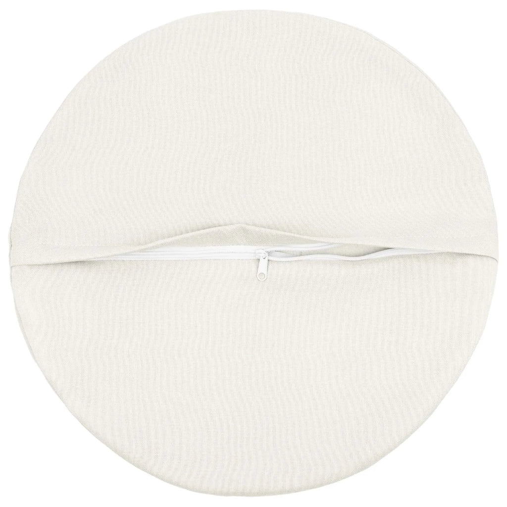 Cuscino con cuscino HEERLEN 2 pz Bianco Tessuto 929005