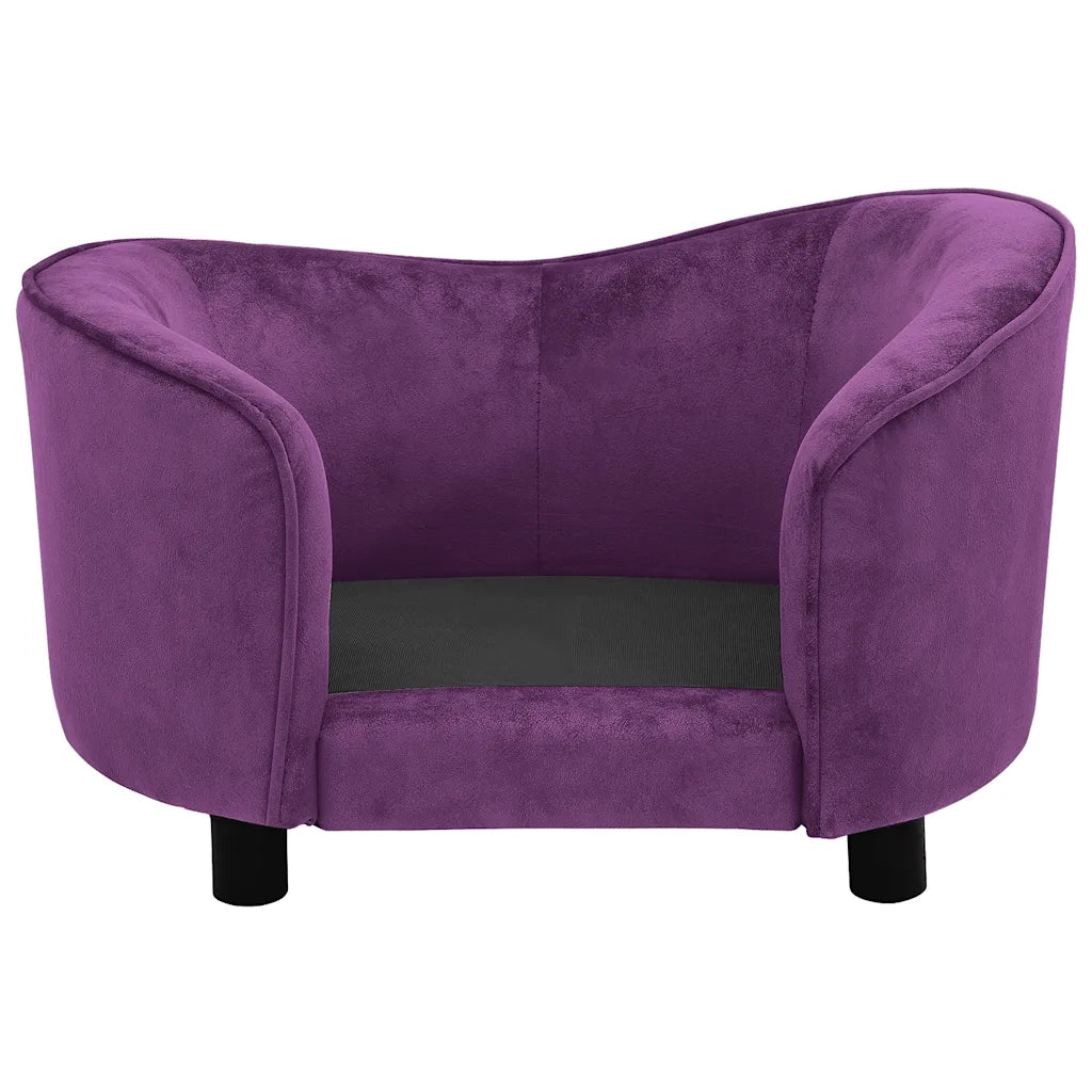 Divano per Cani Borgogna 69x49x40 cm in Peluche 171024