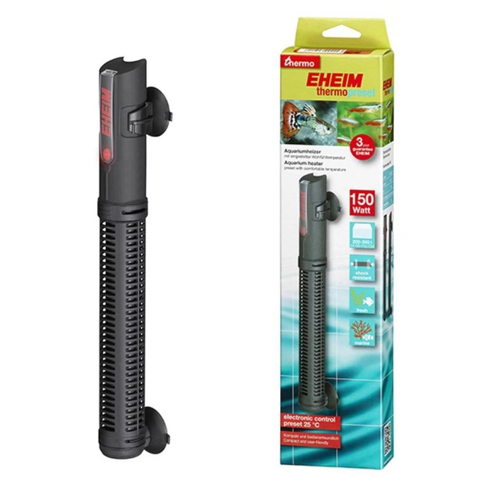 Eheim ThermoPreset - Riscaldatore pretarato ad elevata precisione Wattaggio Riscaldatori e lampade terrario: 150W