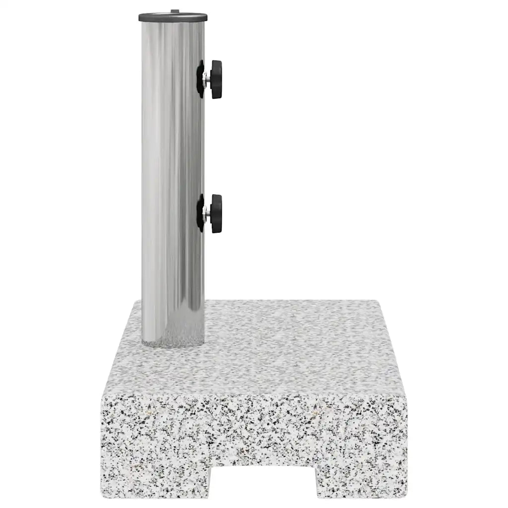 Base per Parasole-Base per ombrellone in Granito Rettangolare 25 kg