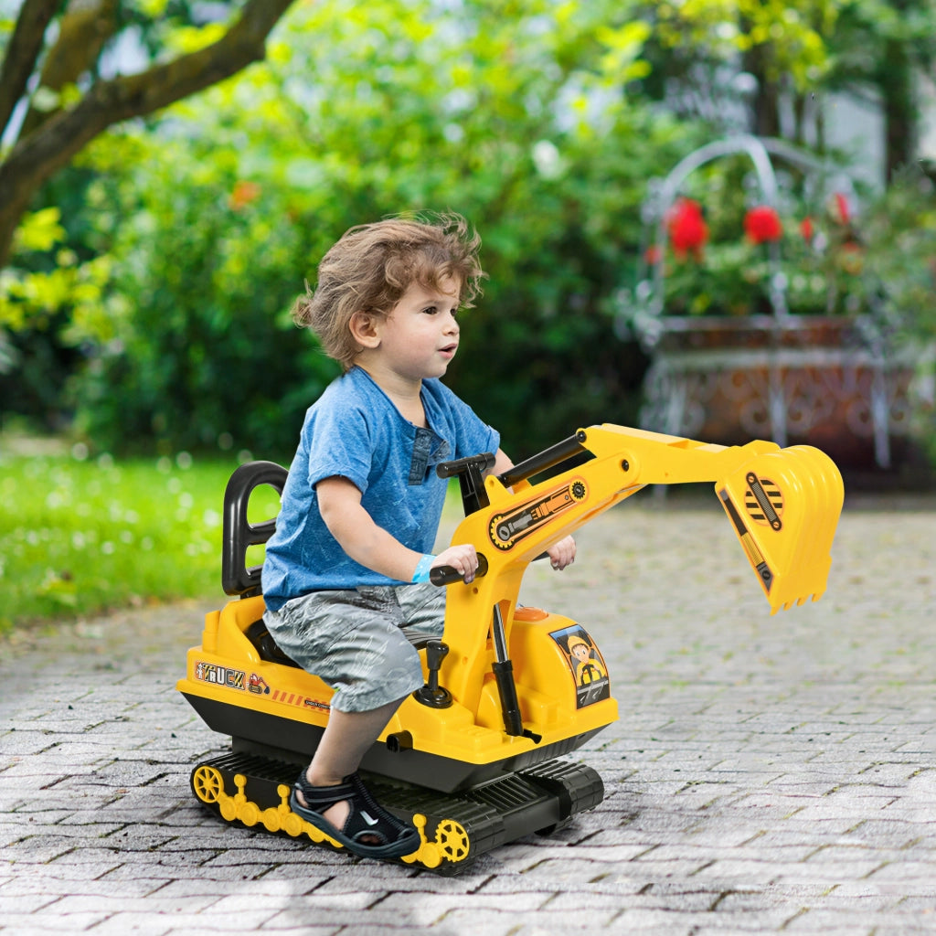 Trattore Giocattolo per Bambini ¨C Minimal ¨C Giallo