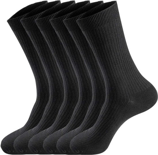 Calze Casual in Cotone 6 Paia Crew