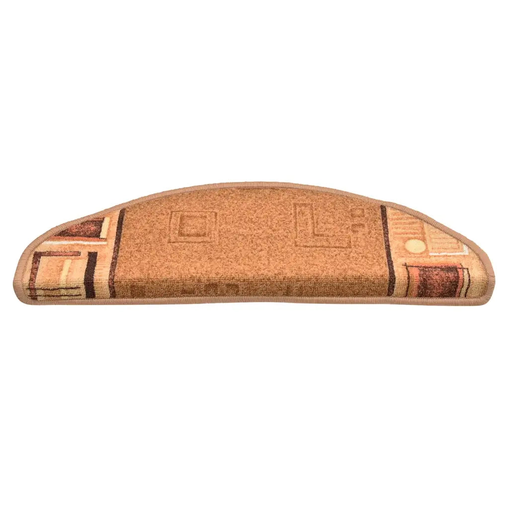 Tappetini per Scale Autoadesivi 10 pz | Gradini per Scale 65x21x4 cm Beige