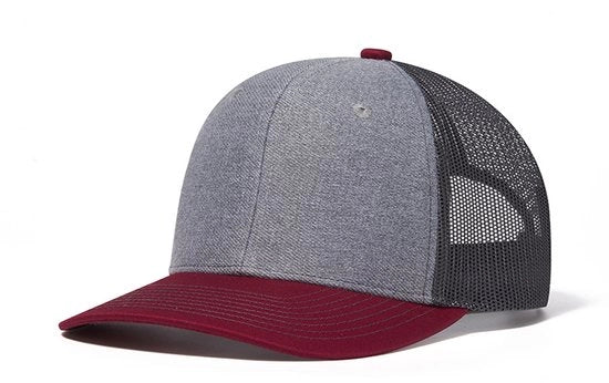 Cappello da Baseball per Uomo - Cappello da Baseball per Uomo e Cappello da Baseball per Donna - Grigio Heather e Carbone e Marrone