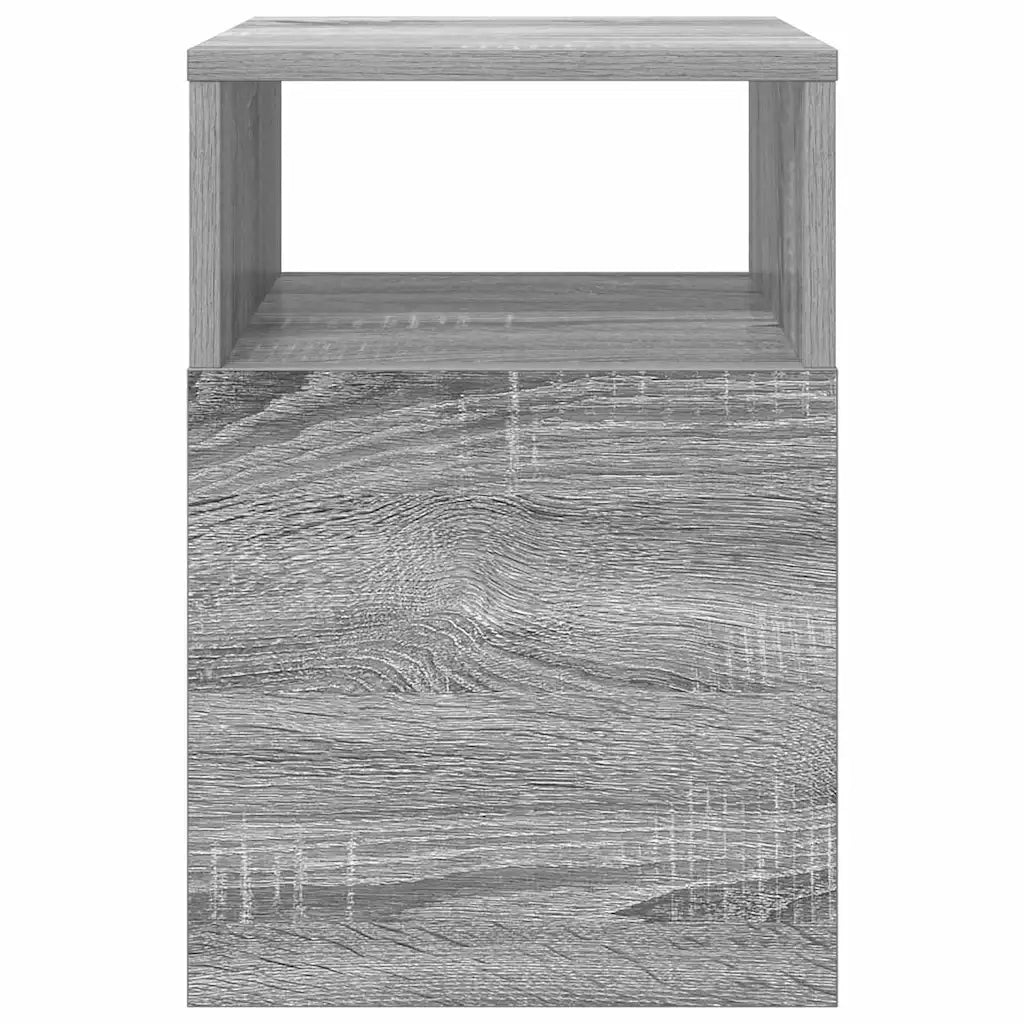 Tavolino | Tavolo laterale Grigio Sonoma 30,5 x 30 x 45 cm Legno multistrato