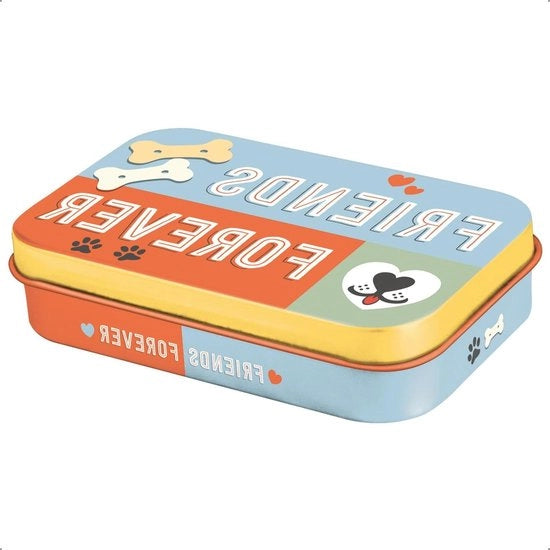 Scatola da regalo per cani con design vintage da 6 x 95 x 2 cm
