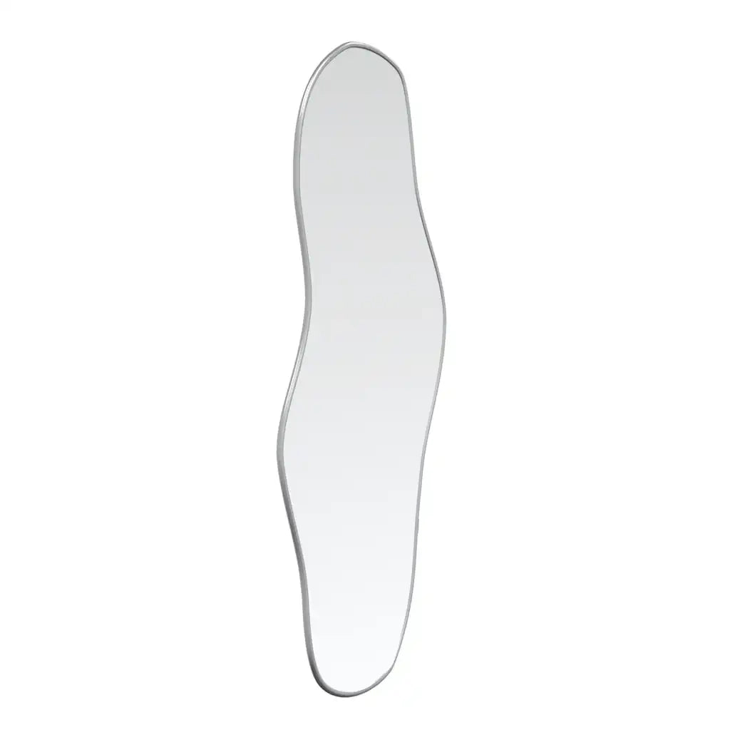 Specchio da Parete Argento 70x30 cm 348255