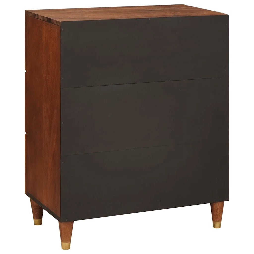 Credenza Marrone 60 x 33 x 75 cm Legno di mango massello 4018883