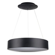 Surface LED da 25 W Luce Luce Light Dimmabile 3000K Nero 3000K