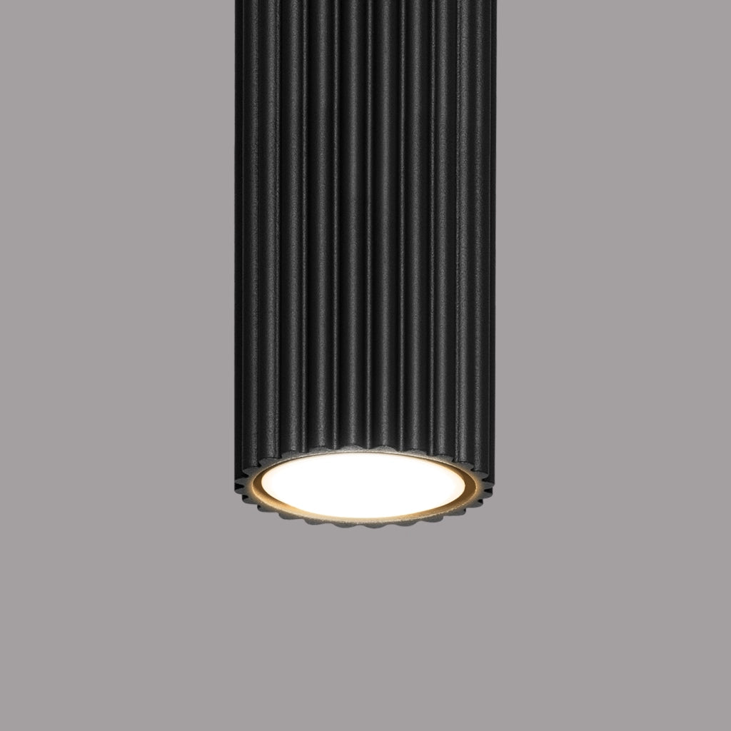 Lampada da soffitto KARBON 20 nero