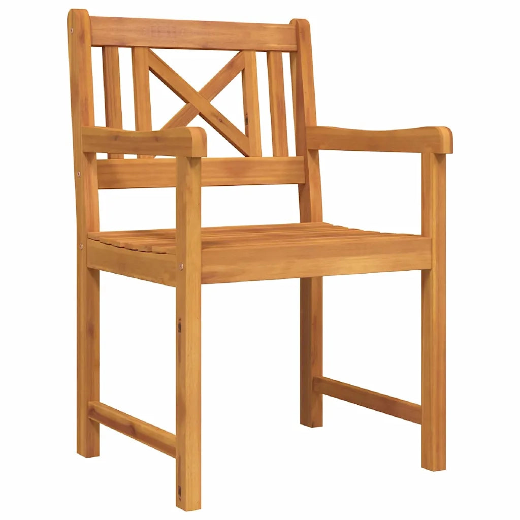 Set da Pranzo per Giardino 3 pcs Marrone 3375656