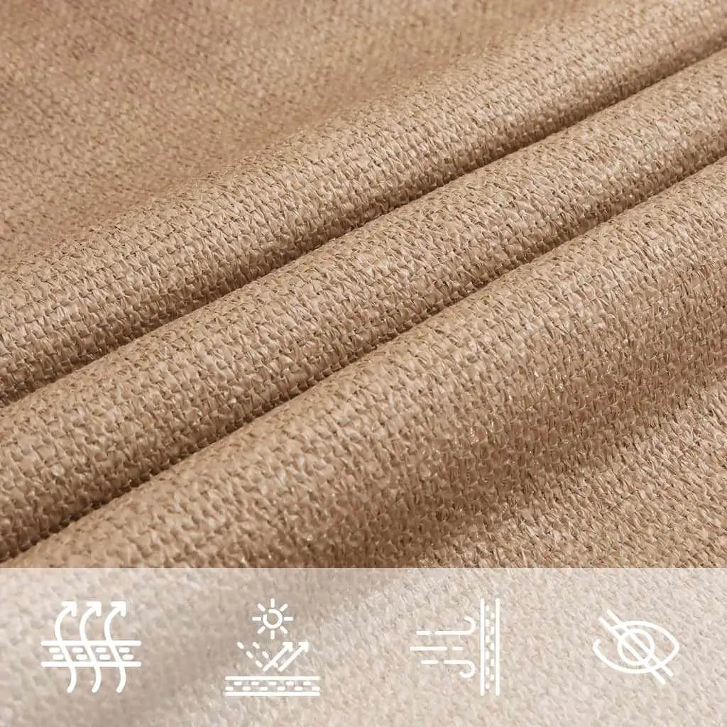 Vela Parasole 160 g/m² Grigio Talpa 2,5x4,5 m in HDPE 311400