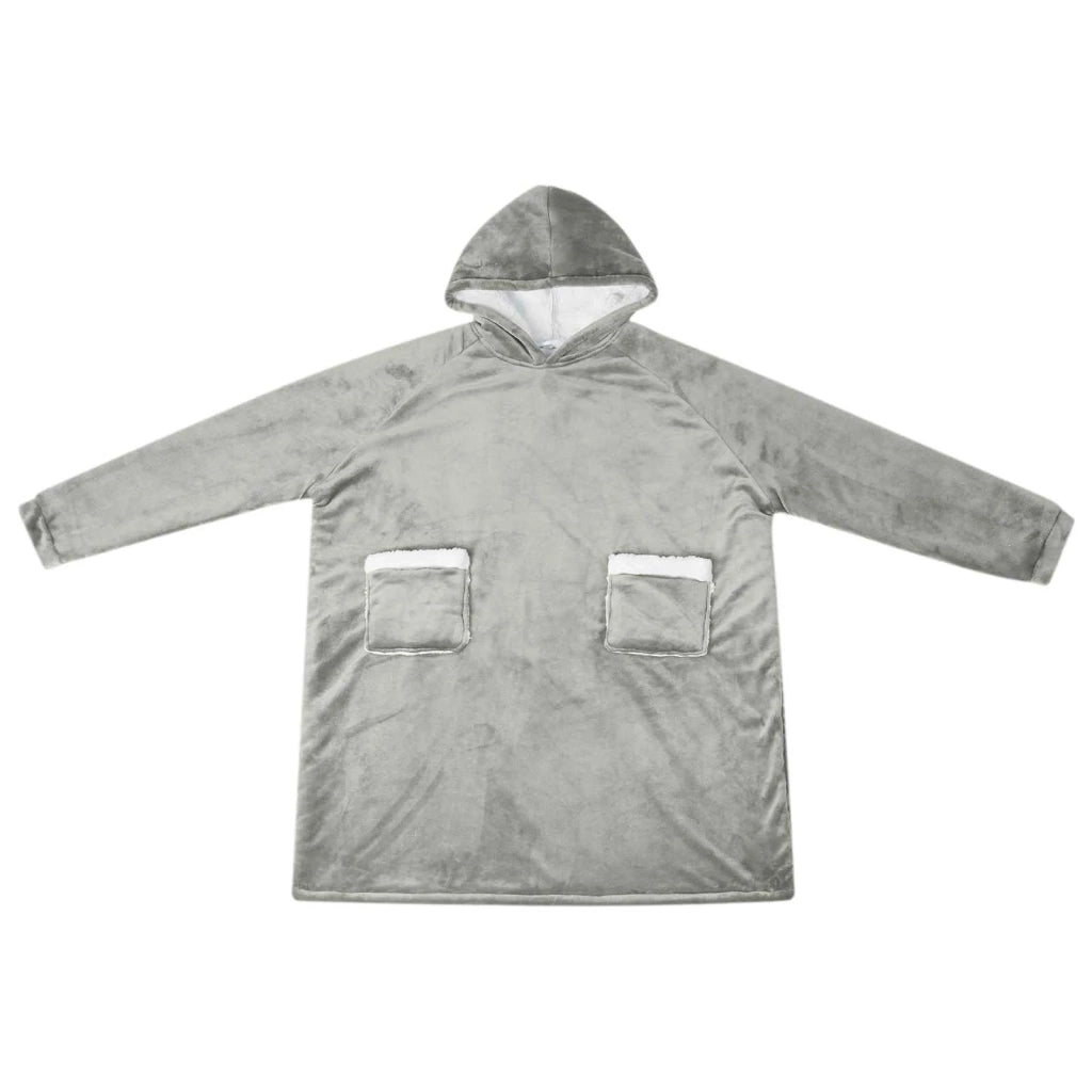 Felpa coperta Grigio L Pile e Flanella CFW5470357