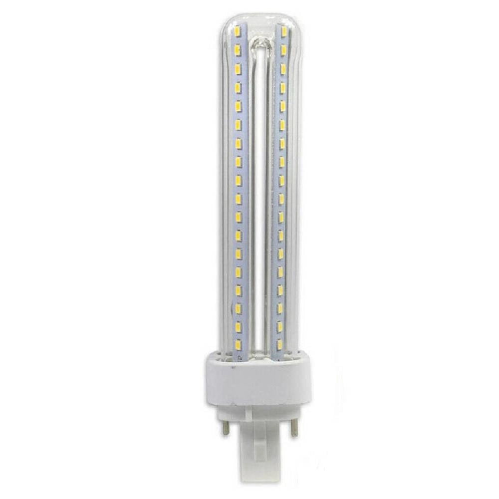 Trade Shop - Lampadina Led G24 15 W 2 Pin Lampada Tubolare Luce Fredda Calda Naturale G2415w - -bianco Caldo      -