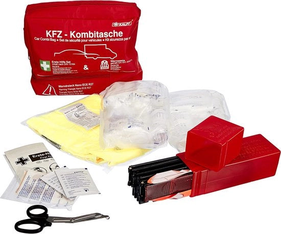 Kit di protezione, kit di pronto soccorso, Tutto ciò che è importante in un kit pratica, 39 pezzi