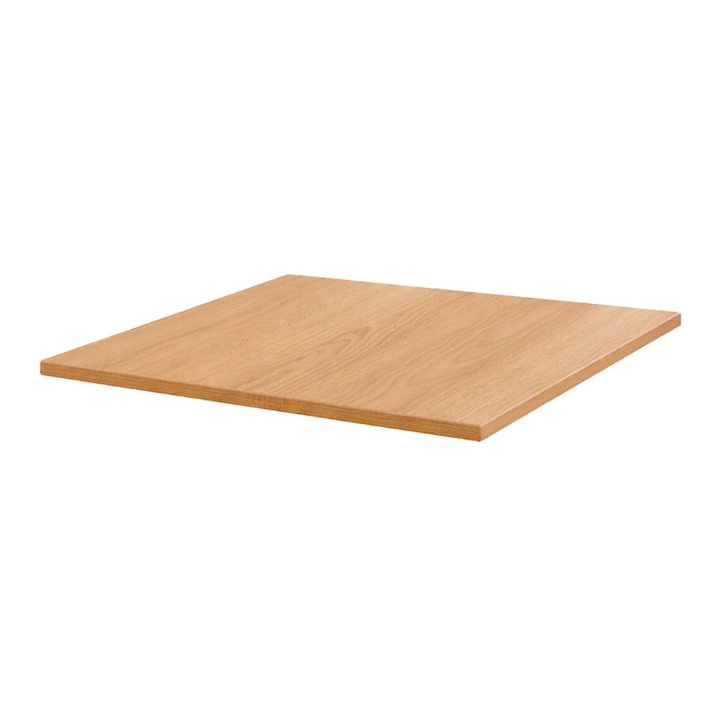 Oviala - Piano tavolo quadrato in laminato 60 x 60 cm in legno chiaro