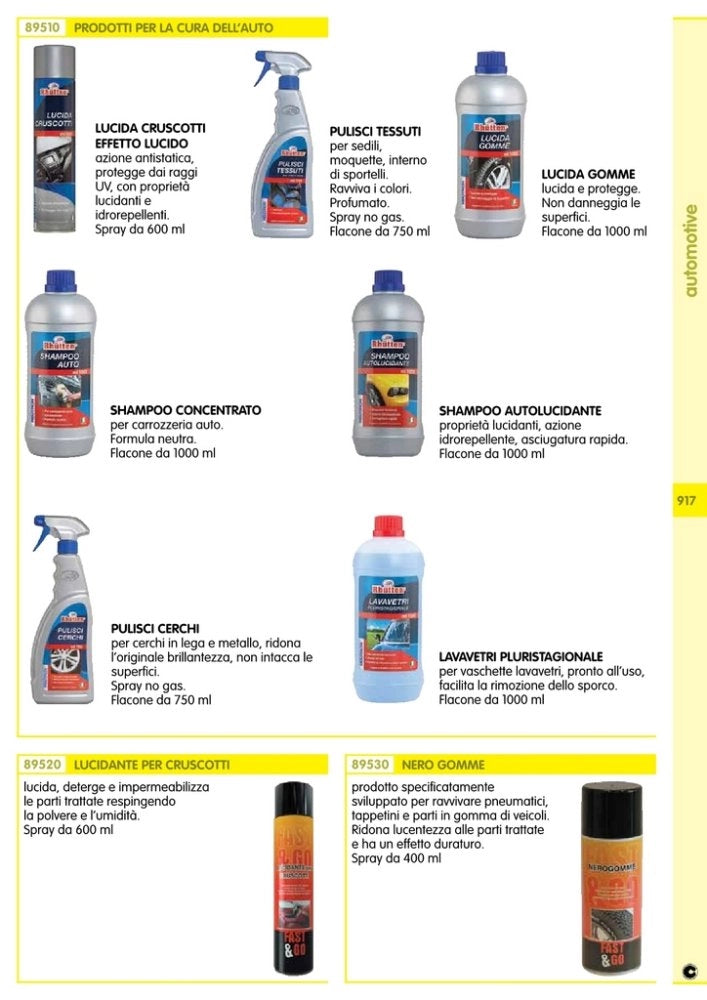 1pz rhutten lucida cruscotti spray 600 ml. cod:ferx.94363