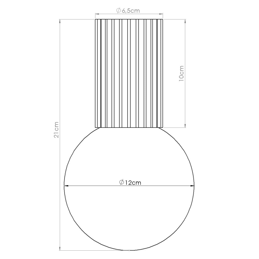 Lampada da soffitto HALO nera IP44