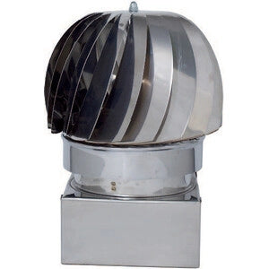 C FUMAIOLO GIREVOLE INOX QUADRO 40X40CM- 1,0 pz