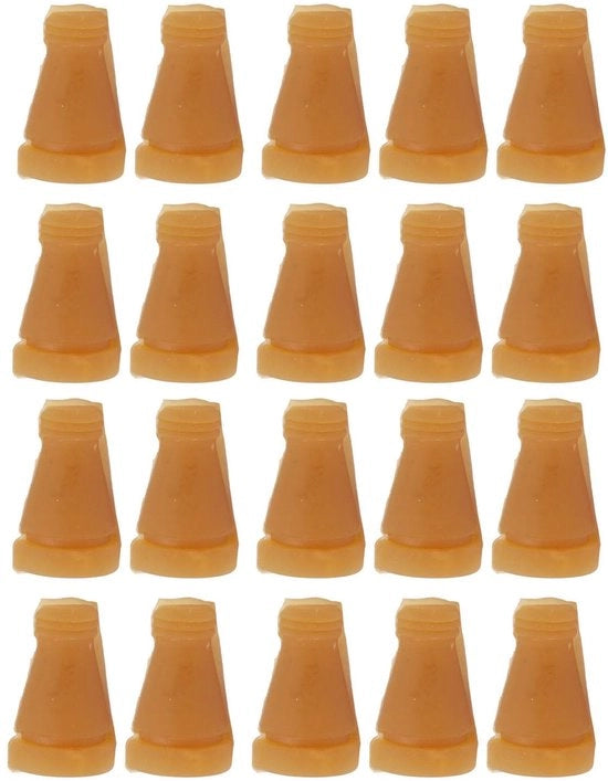 Pulitore di Piume per Uccelli da Cottura - 20 Unità - Fungo di Gomma - Rimozione dei Filamenti di Pollo/Anatra/Oca - Durevole - Rimozione dei Filamenti Efficiente