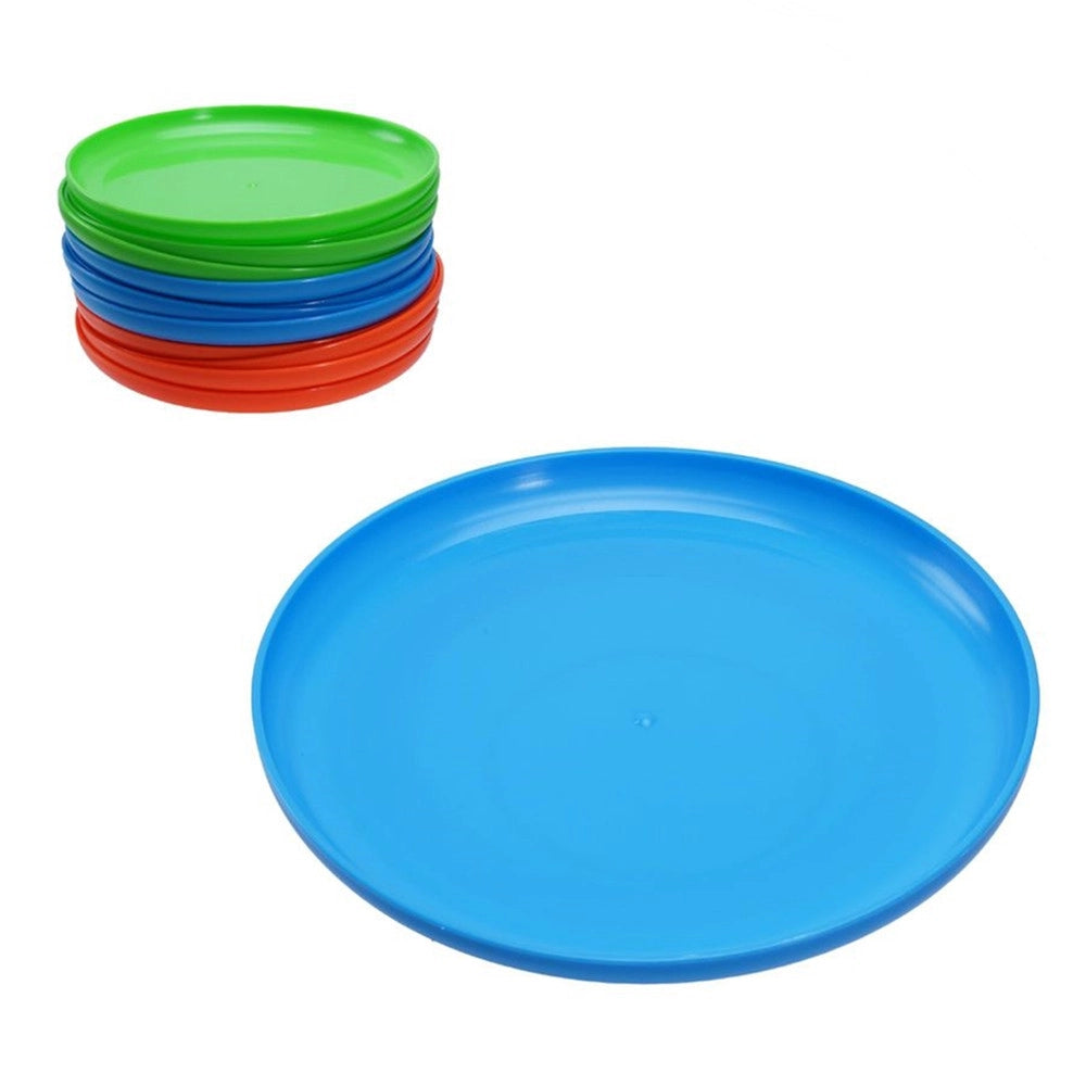 Trade Shop - Frisbee Fresbee Disco Volante 23cm Gioco Da Spiaggia Aperto 3 Colori Assortiti 258366 -