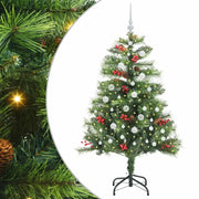 Albero di Natale | Decorazioni natalizie artificiale Verde 150 cm PVC e Metallo