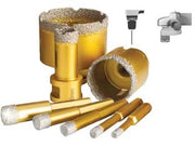 FRESA DIAMANTATA A SECCO PER GRES PORCELLANATO- - mm.10 attacco M14 - 1 pezzi GRINDING