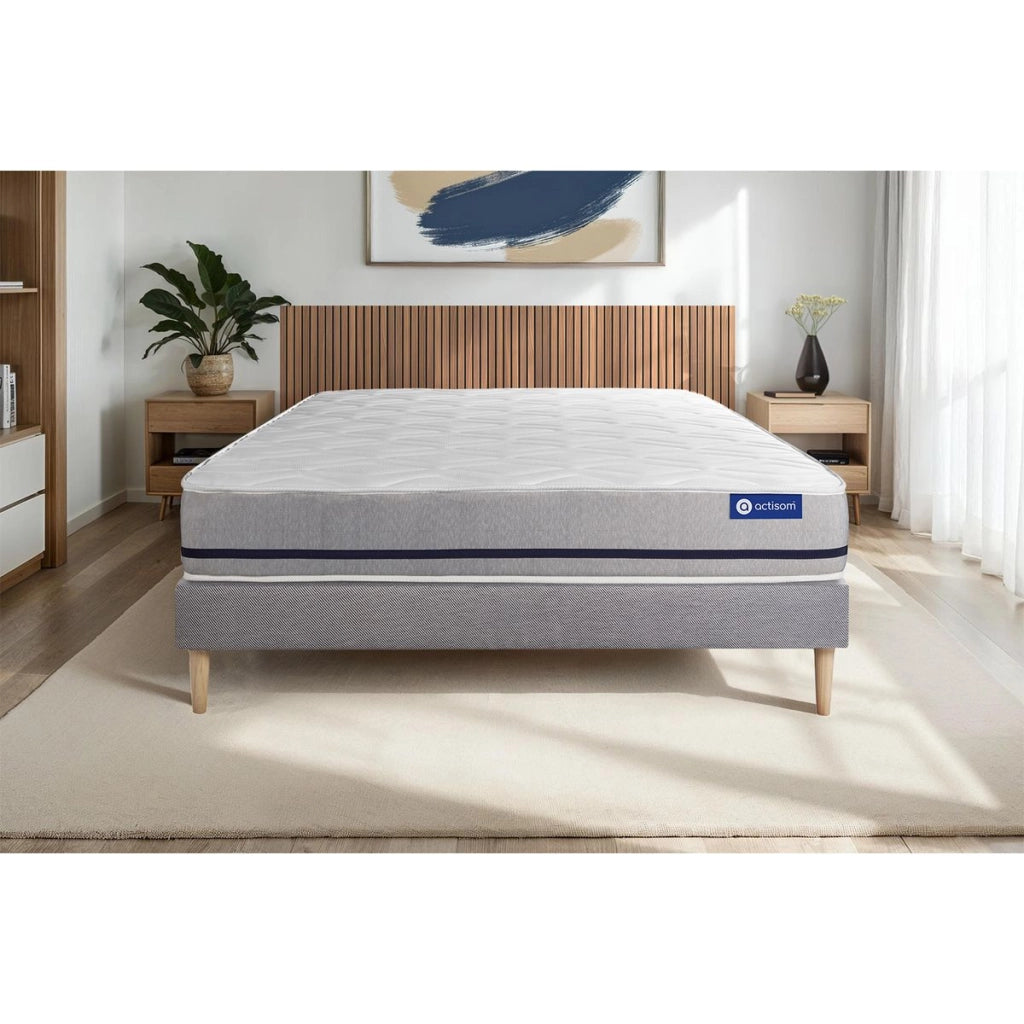 Kit rete e materasso matrimoniale Actiflex soft 200x200cm - Spessore : 20cm - Molle insacchettate - Moderatamente rigido