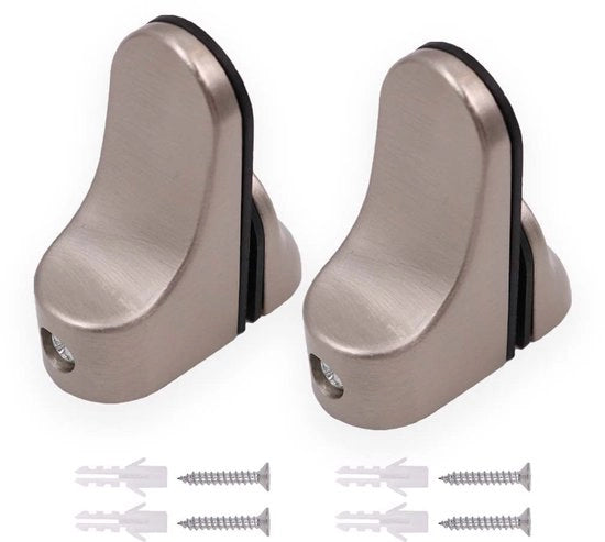 Regolatori di vetro - Flessibili - Chiusura di vetro - Raccordo a vite - Capacità di sollevamento - 2 pezzi - Larghezza di chiusura 2-23 mm - Chiusura di vetro