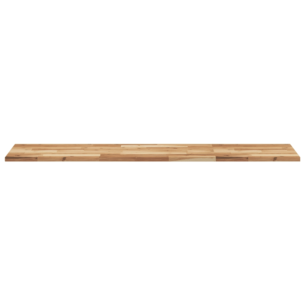 Piano da Bagno Finitura a Olio 140x40x2 cm in Legno di Acacia 3279691
