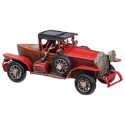 Auto in metallo rossa 16x7x7h