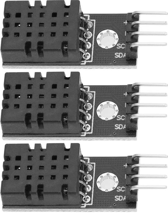 Sensore di Temperatura Digitale DHT20 - Interfaccia I2C - Sensore di Umidità - Migliorata Prestazione - Adatto per Sistemi HVAC - Modello 3