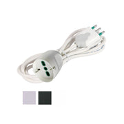 Prolunga M 5 3X1,00 Bianco Presa Schuko 92660 Fme