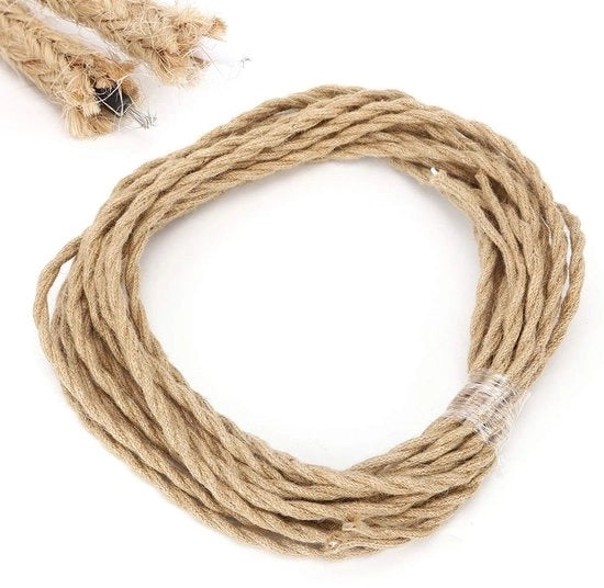 Cavo elettrico in canapa di 10 m