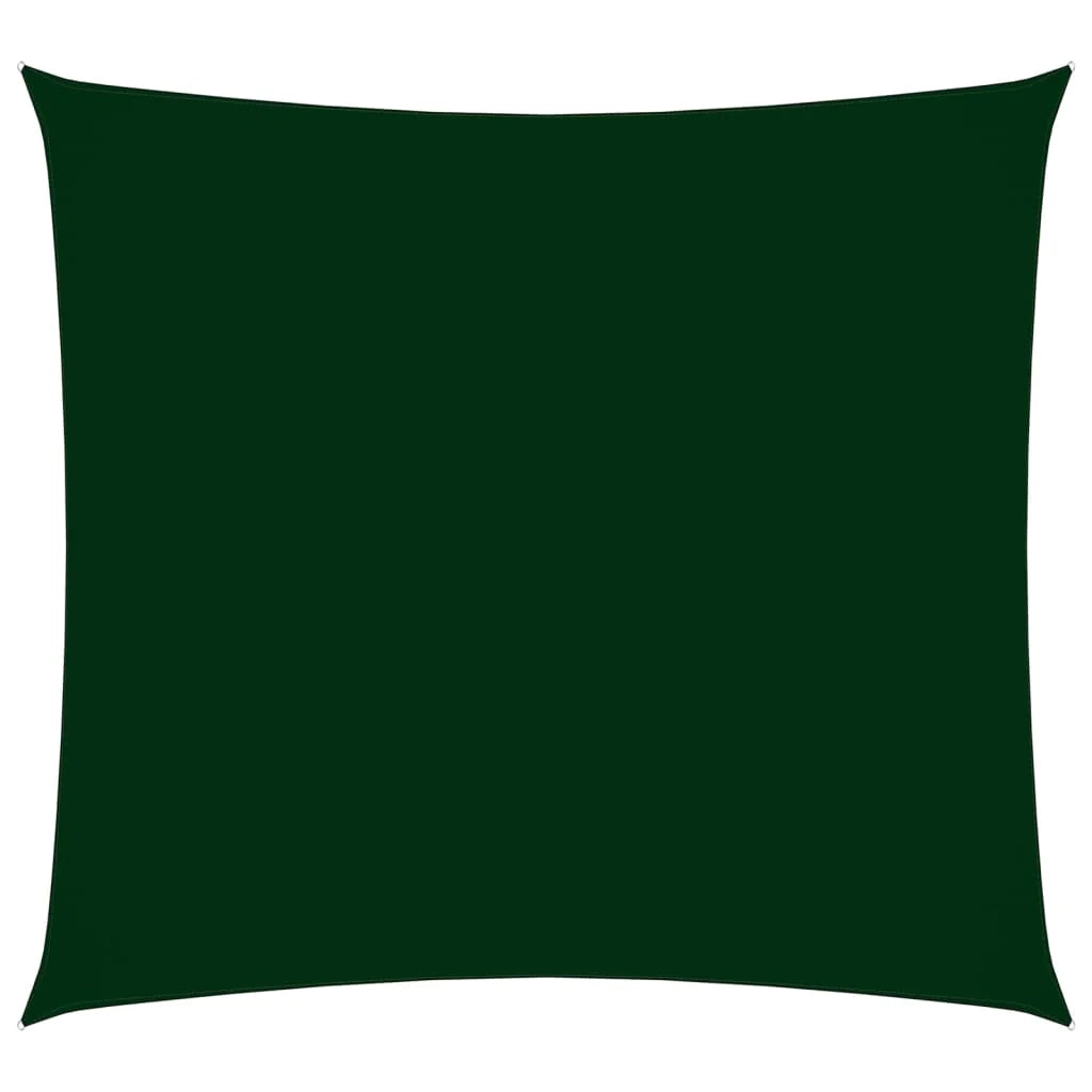 Telo parasole a vela in tessuto oxford quadrato 7 x 7 m verde scuro 02_0009546