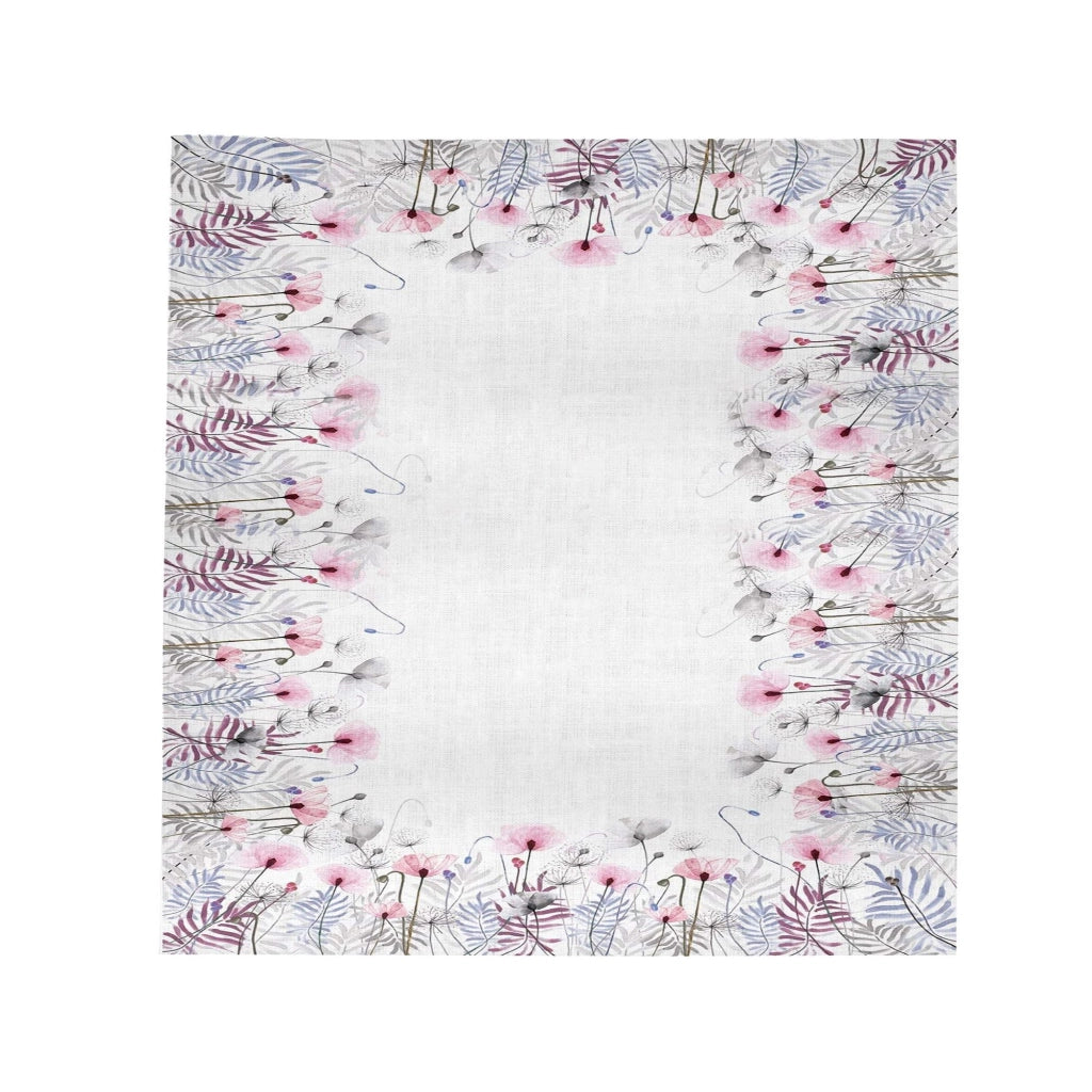 Panaga, Tovaglia Lavabile si 30°, 150x150 cm Multicolore