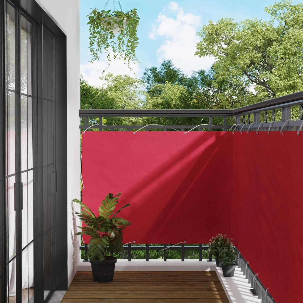 Schermo da balcone | Paravento da Balcone Borgogna 120 x 800 cm